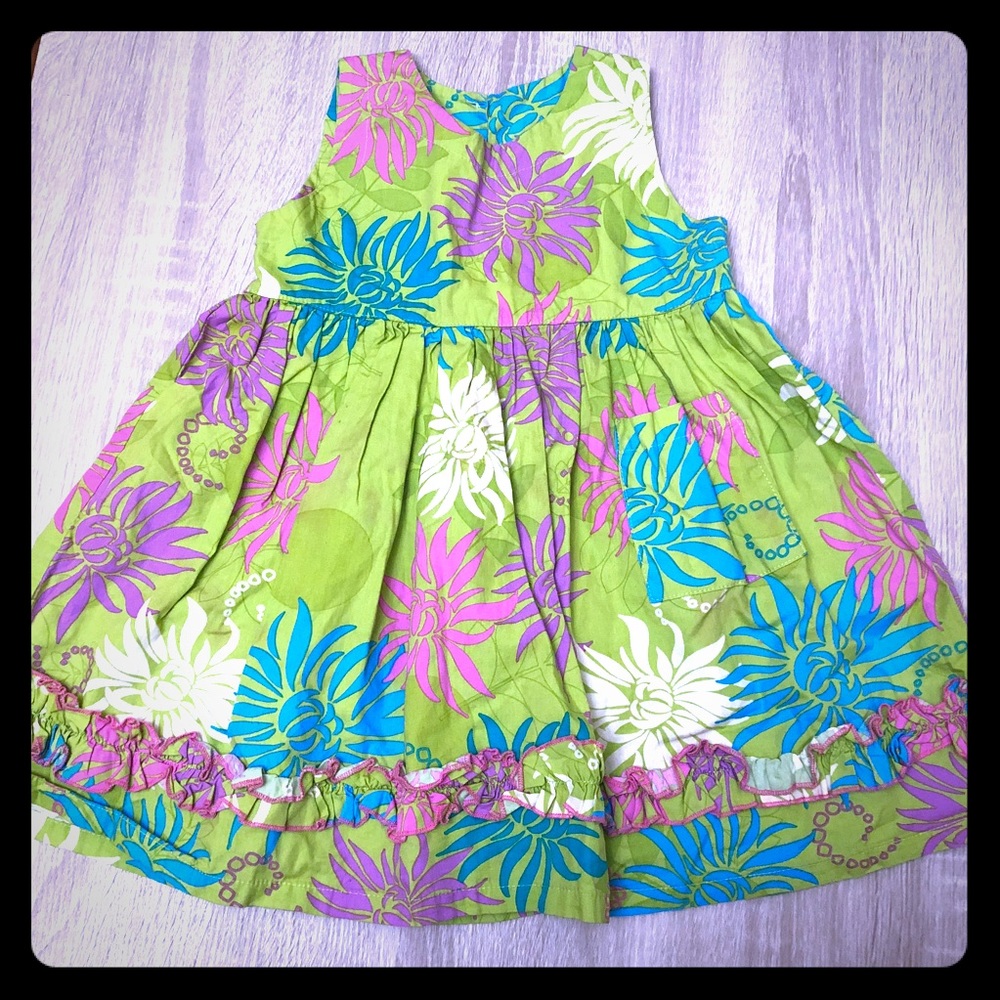 Fabulous Floral Toddler Dress